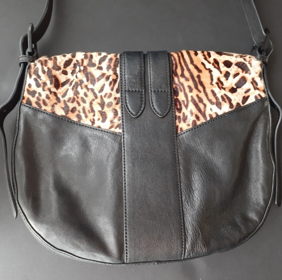Rachel Zoe Bags Rachel Zoe Leopard Print Pony Hair Crossbody Bag Poshmark
